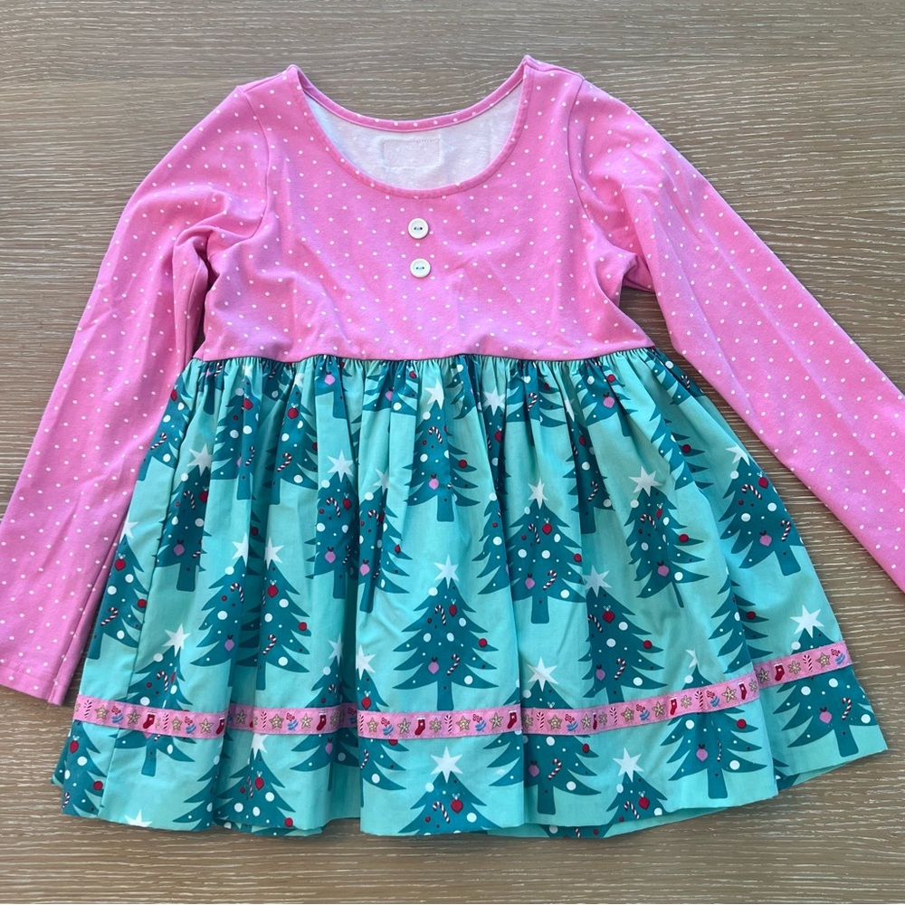 Eleanor Rose Kirby Christmas Top Size 8-10